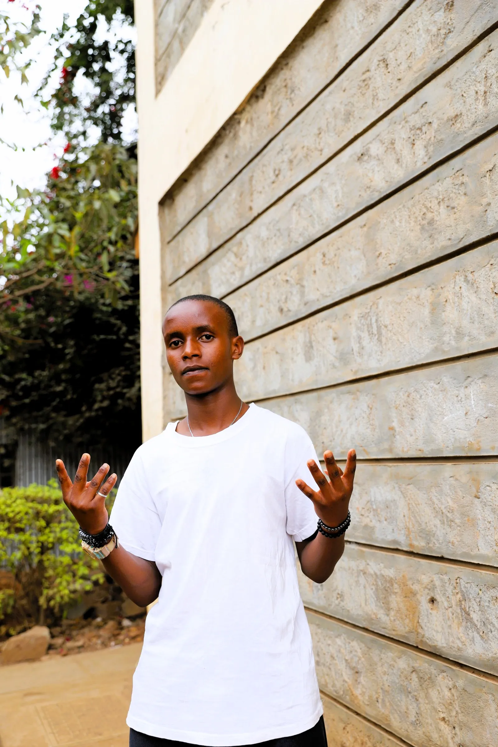 Portrait of Jere at the home