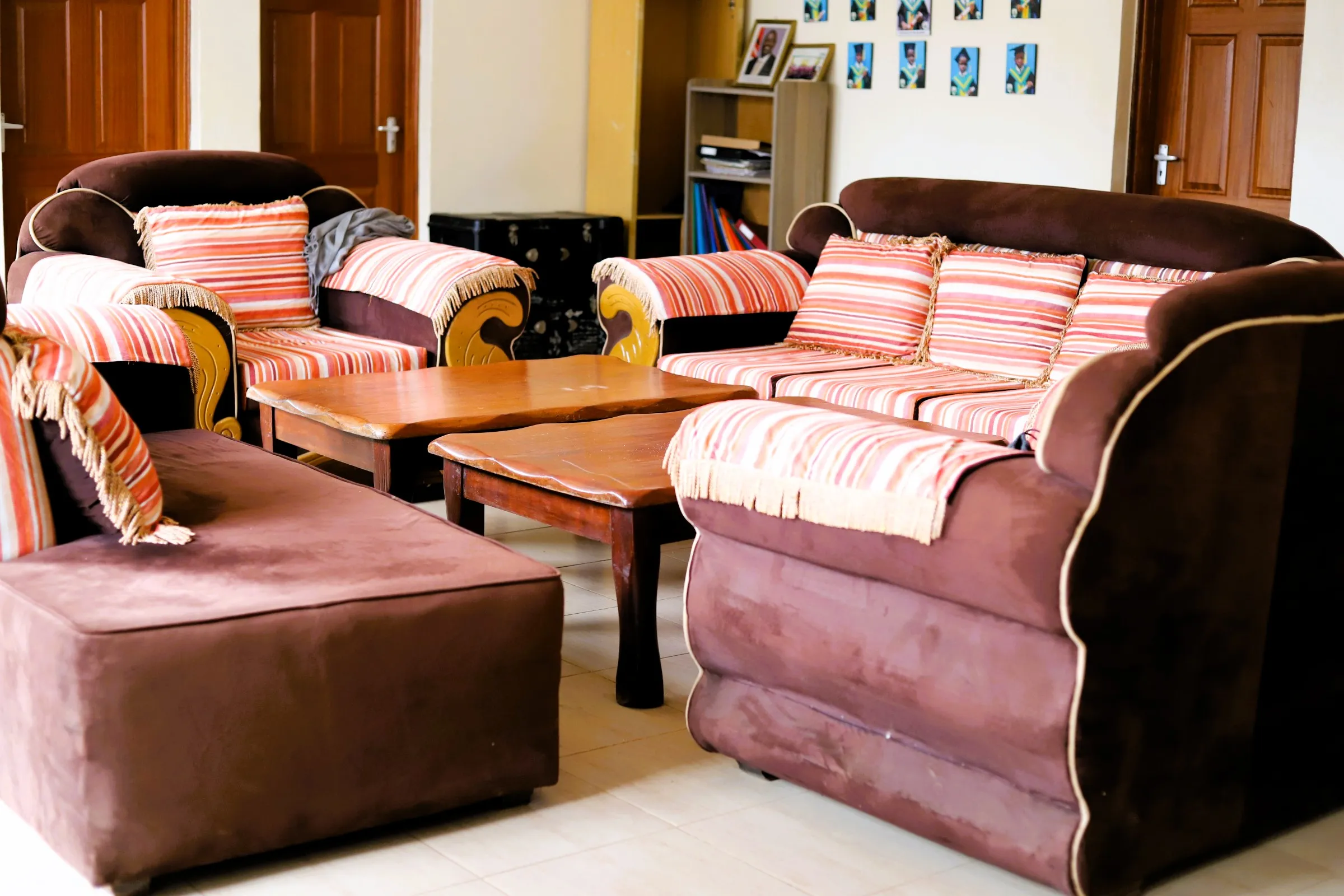 Comfortable common living room area